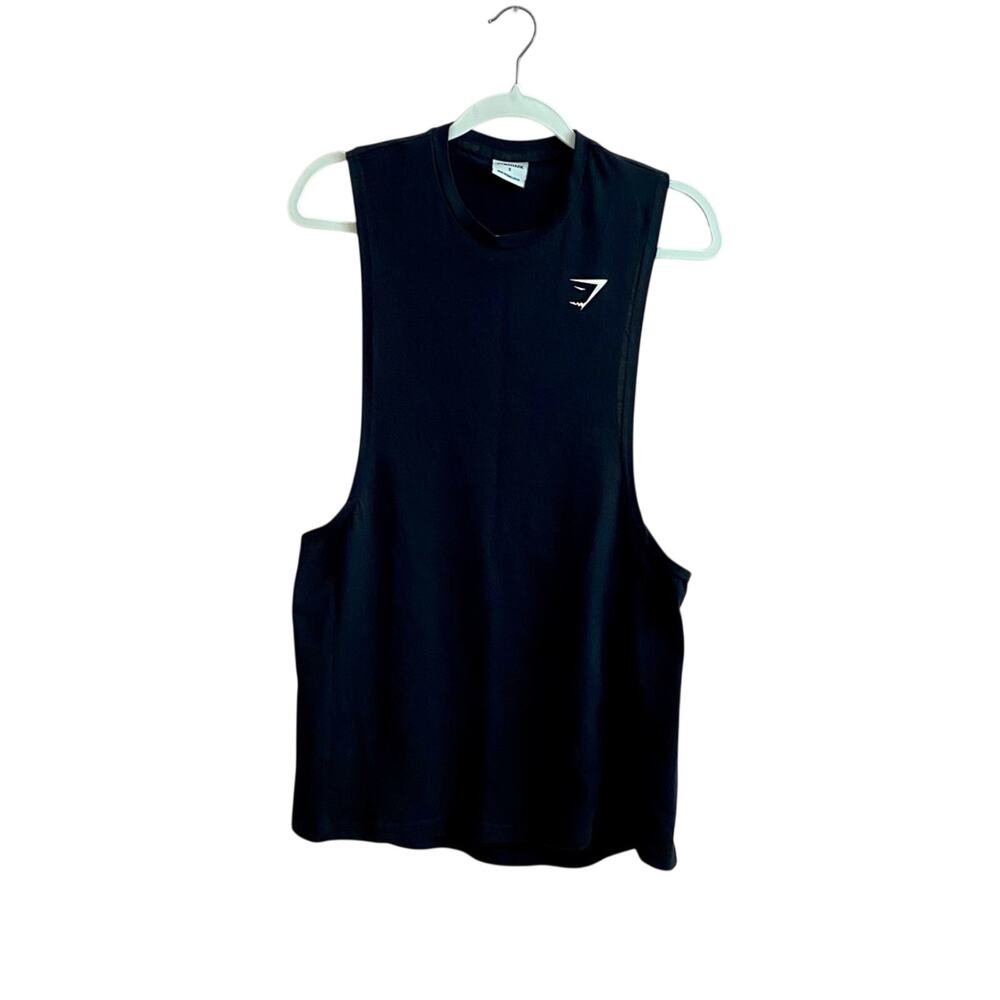 Gymshark Activewear Men's Critical Arm Drop Slim fit Workout Logo Casual Tank